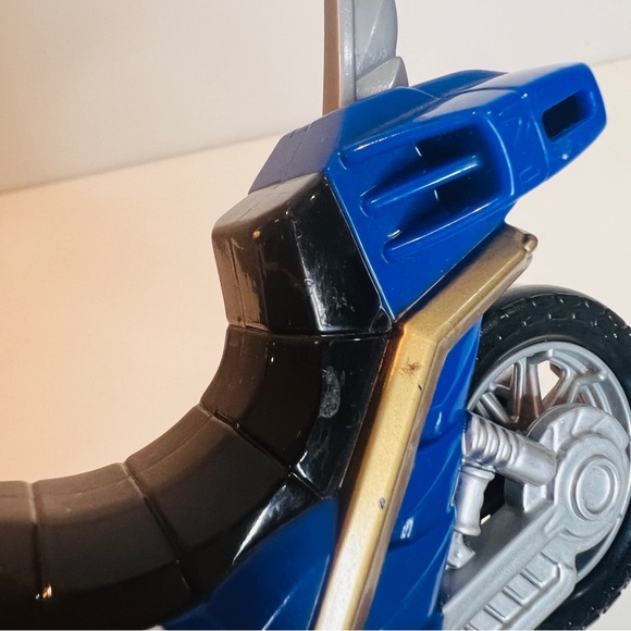 Vintage Power Rangers Lost Galaxy Blue Ranger Astro Cycle Bandai 1998 - Picture 7 of 10